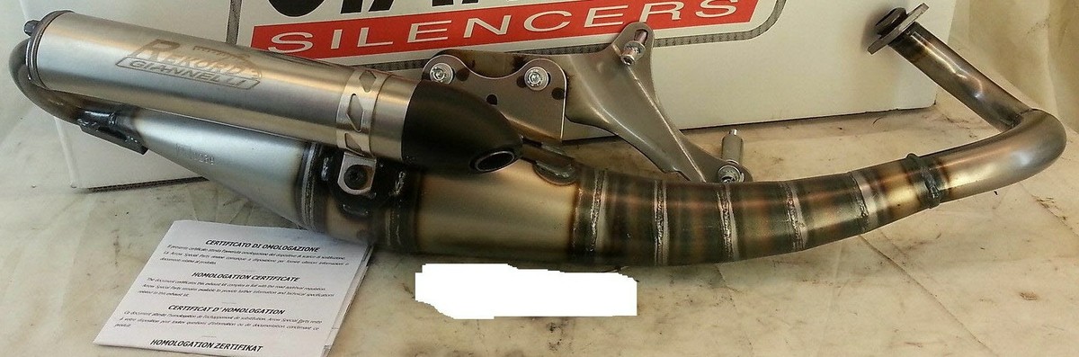 marmitta GIANNELLI RECORD APRILIA SR 50 DITECH-FACTORY-STREET