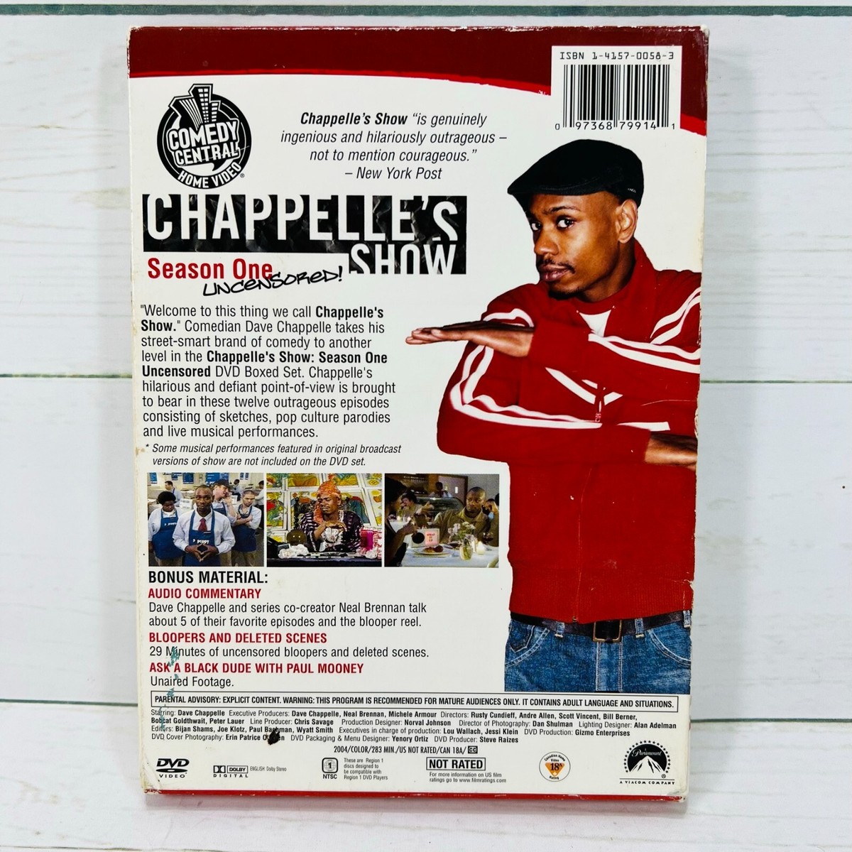 Chappelle's Show: Season One Uncensored! DVD, 2003 Dave Chappelle