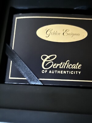 2016 Golden Enigma Walking Liberty 1 Oz Silver Eagle Ruthenium 24K