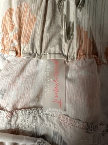 Free People Movement Ivory Combo Shorts Supernova Combo Size M - Picture 7 of 8