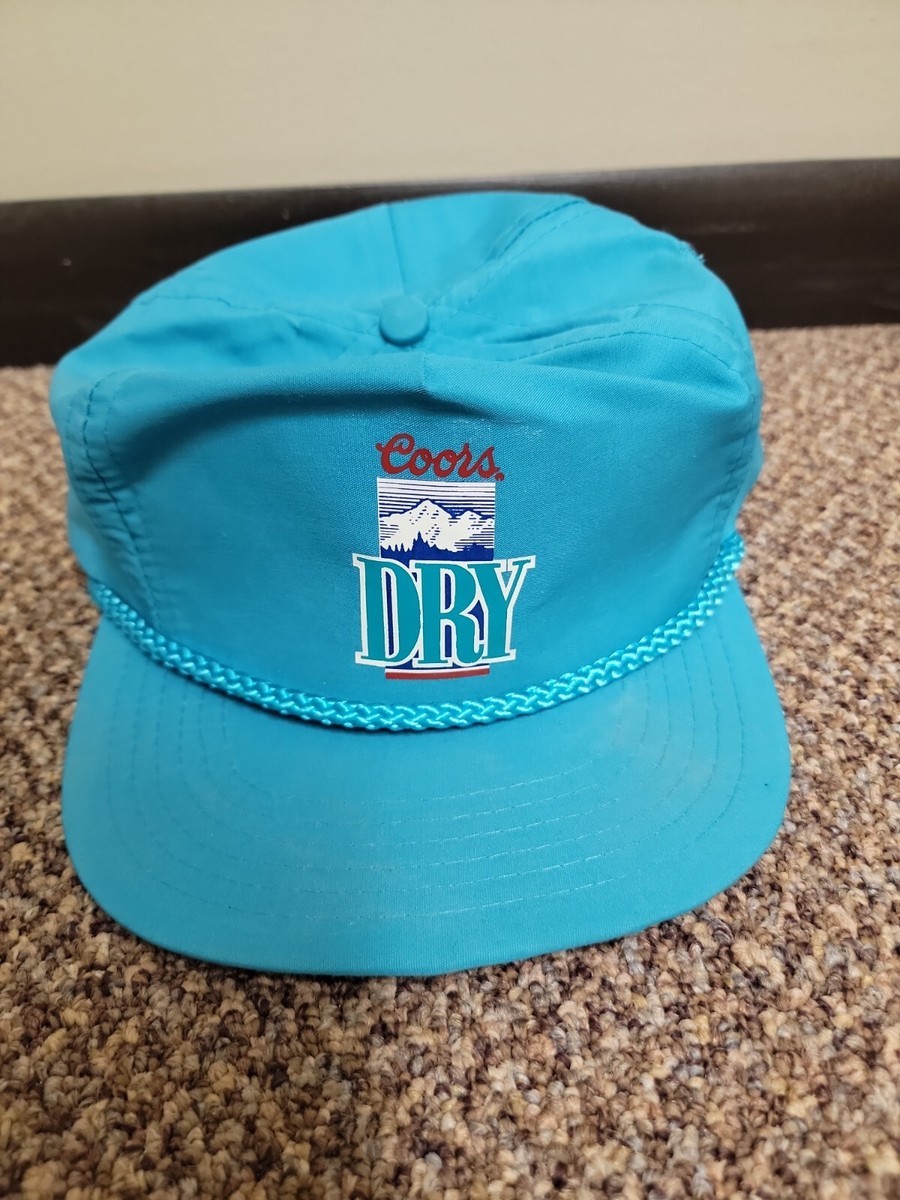 Vintage 80s 90s Coors Dry Beer Trucker Hat Adjustable Cap