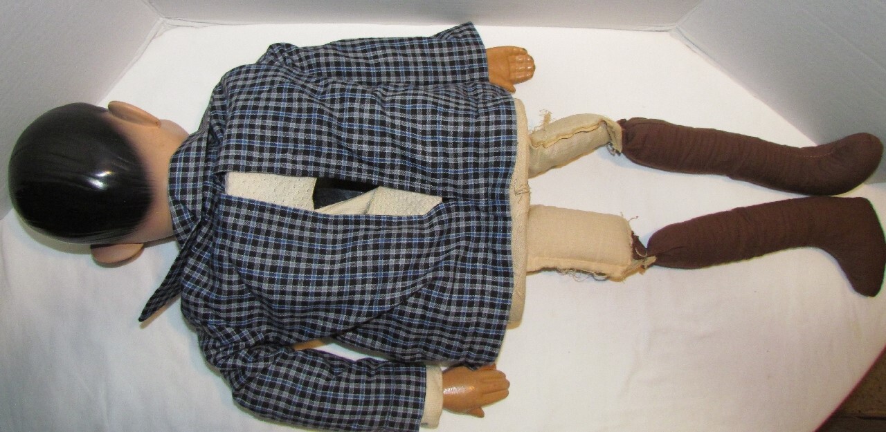 1950's Jerry Mahoney Ventriloquist Dummy Head Stick Paul Winchell eBay