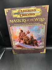 DUNGEONS AND DRAGONS MASTERS OF THE WILD GUIDEBOOK