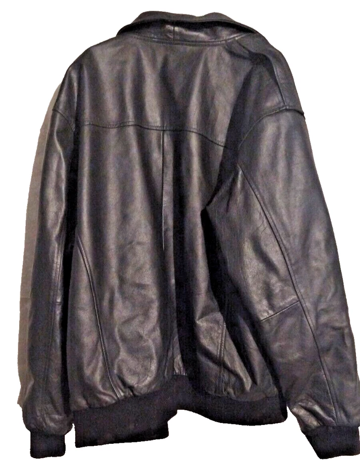 Vintage Aviator A-2 Leather Flight Jacket – Iconic Military Style - Image 2 of 4