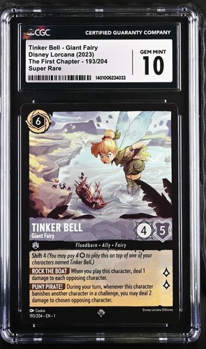 Tinker Bell - Giant Fairy graded CGC 10 for sale on eBay
