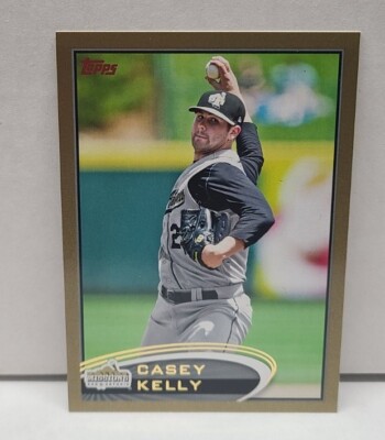 CASEY KELLY 2012 Topps Pro Debut GOLD ~ #'d /50 ~ San Antonio MISSIONS