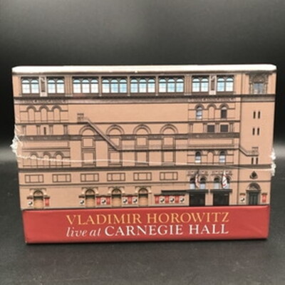 Carnegie Vladimir Horowitz Hall Live - at At 0 CD +DVD Boxset Sony