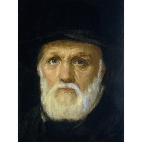 Artery8 Israels David Harp Portrait Painting Extra Large XL Wall Art Poster Print Israele Ritratto Pittura Parete Stampa poster