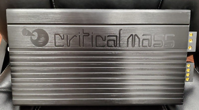 CRITICAL MASS HALF 0.5 OHM 1/2 SUB AMP MONO BLOCK JL BEST SQ SPL AMPLIFIER BASS