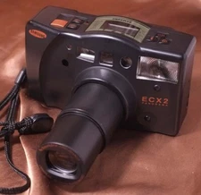 Samsung ECX-2 35mm film camera point & shoot tested Works
