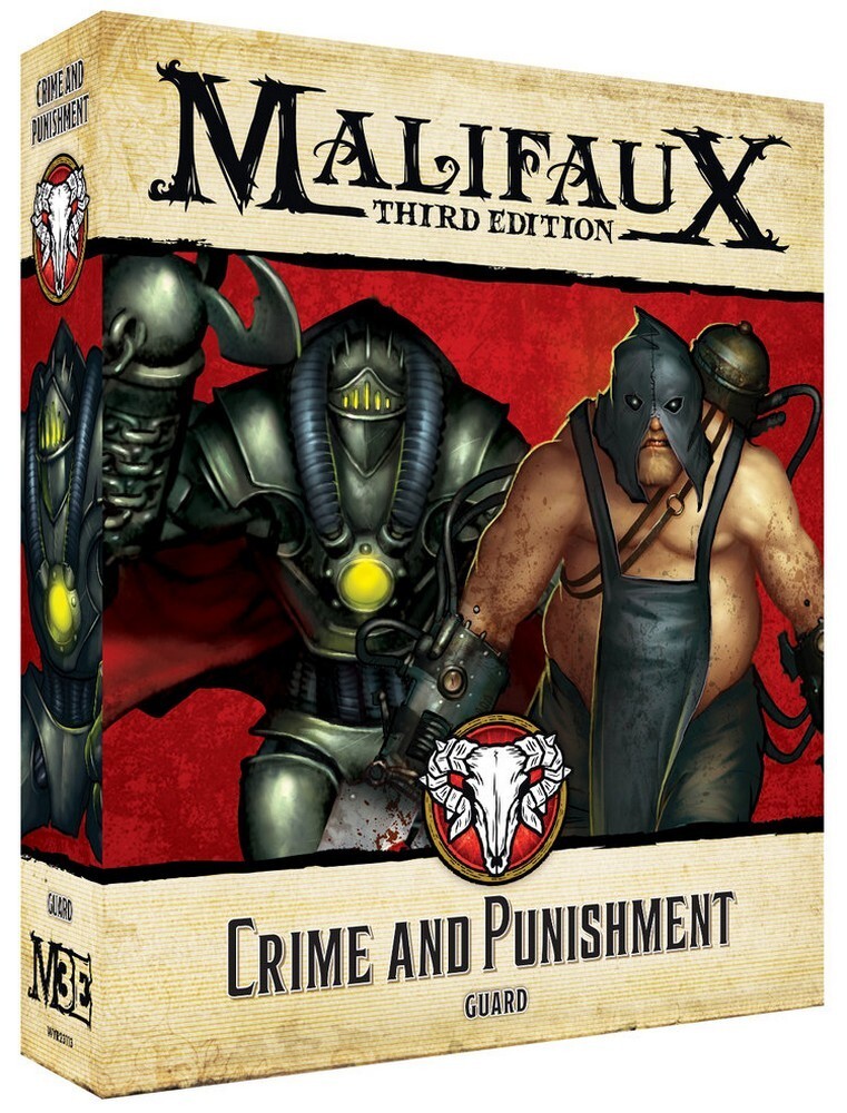 Crime and Punishment Malifaux Wyrd Miniatures Brand New WYR23113