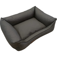 Dog Bed Dog Basket Dog Cushion Dog Sofa Bed Polyester Basket Size S Grey