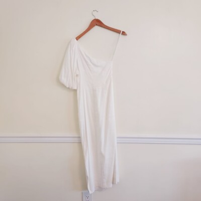 strapless open back dress FINAL SALE Birdie Linen Shoulder Tie in Cornsilk Yellow – Blythe main image 1