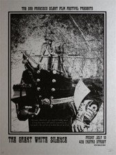 Great White Silence Castro Theatre Movie Poster O'Daniel South Pole Terra Nova
