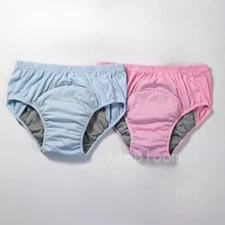 2x Adults Women Incontinence Underwear Diaper Pants Reusable Leak-proof Washable