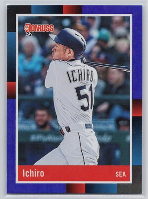 2022 Donruss #240b Ichiro Seattle Mariners R88 Holo Purple | eBay