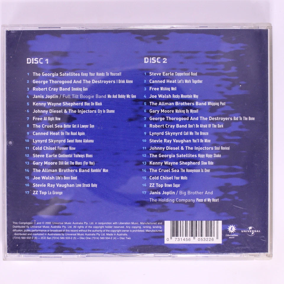 Various - Double Shot Of Blues (CD 2000) - Image 2 of 2