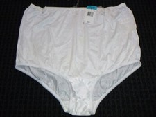 NOS NEW Vanity Fair Nylon Brief 815-012 Star White Sz 9