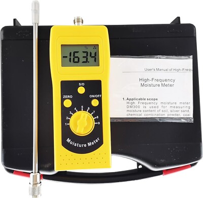 Coal Powder Moisture Meter Coal Pulverised Coal Slag Moisture Testing 0%-80%