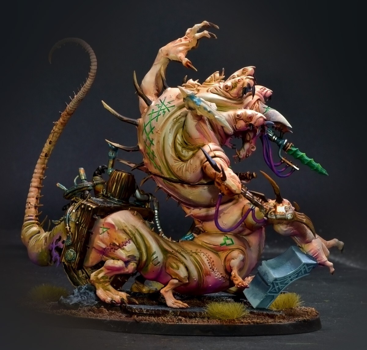 その他 Warhammer Skaven Hell Pit Abomination Hell Pit Abomination Skaven ** COMMISSION ** pro painting | eBay