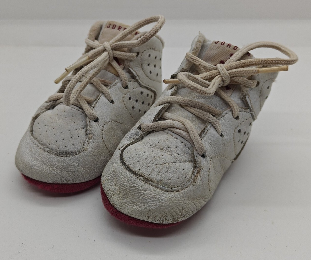 PONY Scarpe culla vintage Nike My First Jordan VI 6 OG 1991 taglia 2 originali