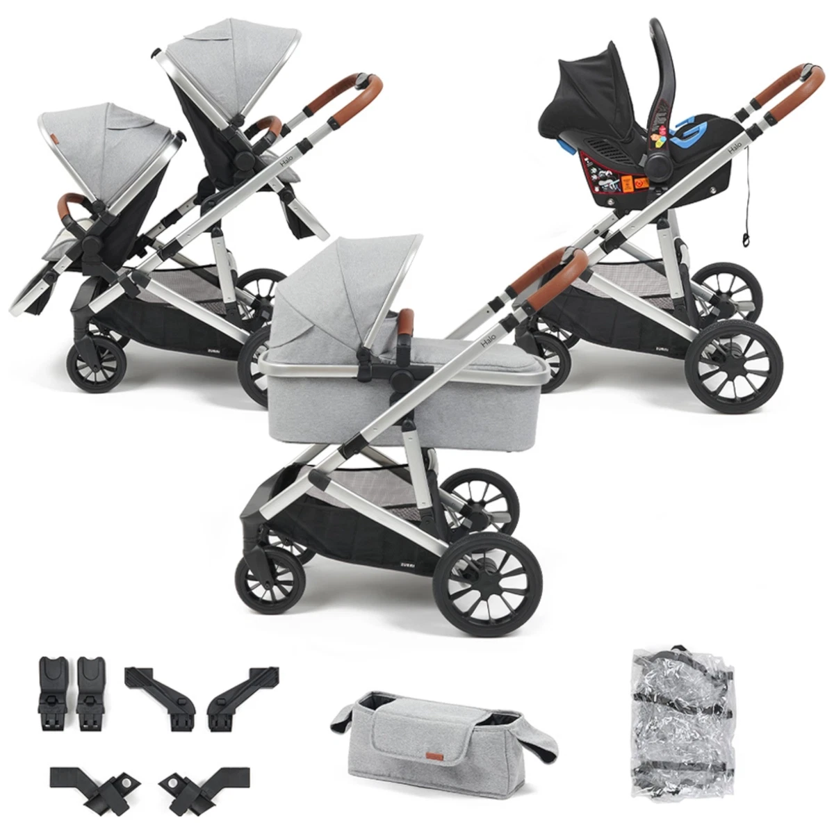 Ebay twin best sale prams