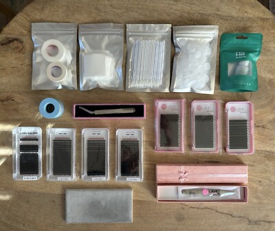 EYELASH EXTENSION STARTER KIT & TOOL SET