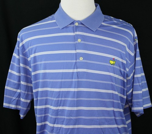 Augusta National Golf Shop Herren XL Polo Masters blau-weiße Streifen makellos - Bild 3 von 8