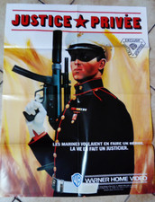 AFFICHE- JUSTICE PRIVEE- 80 cmx 60 cm - NEUVE -RARE