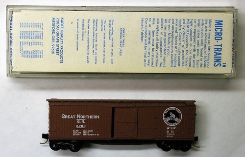 MTL Micro-Trains 42191 42080 Great Northern GN 6200 40 pies vagón de madera BL | Zustand: New