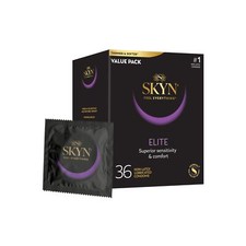 SKYN Elite Ultra-Thin Lubricated Latex-Free Condoms 36 Count