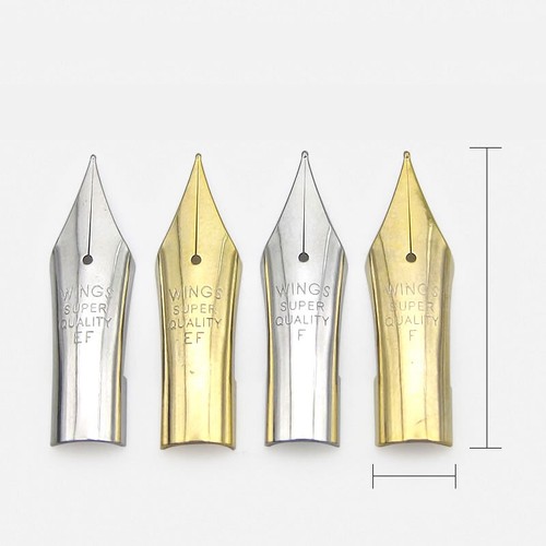 4x Spare Nibs Wings Fountain Pen Replacement Nib Perfectly For Pilot Pen 78G 88G - Picture 11 of 15
