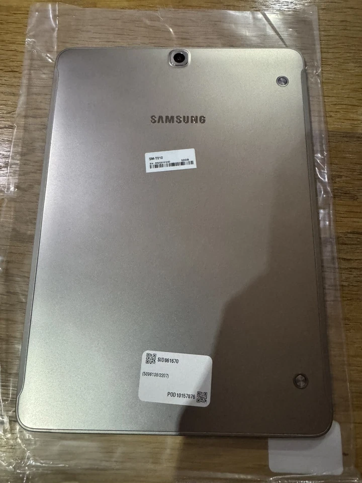 Samsung Galaxy Tab S2 9.7 SM-T810 (2015) 32GB WiFi + 4G - Gold - Image 2 of 2