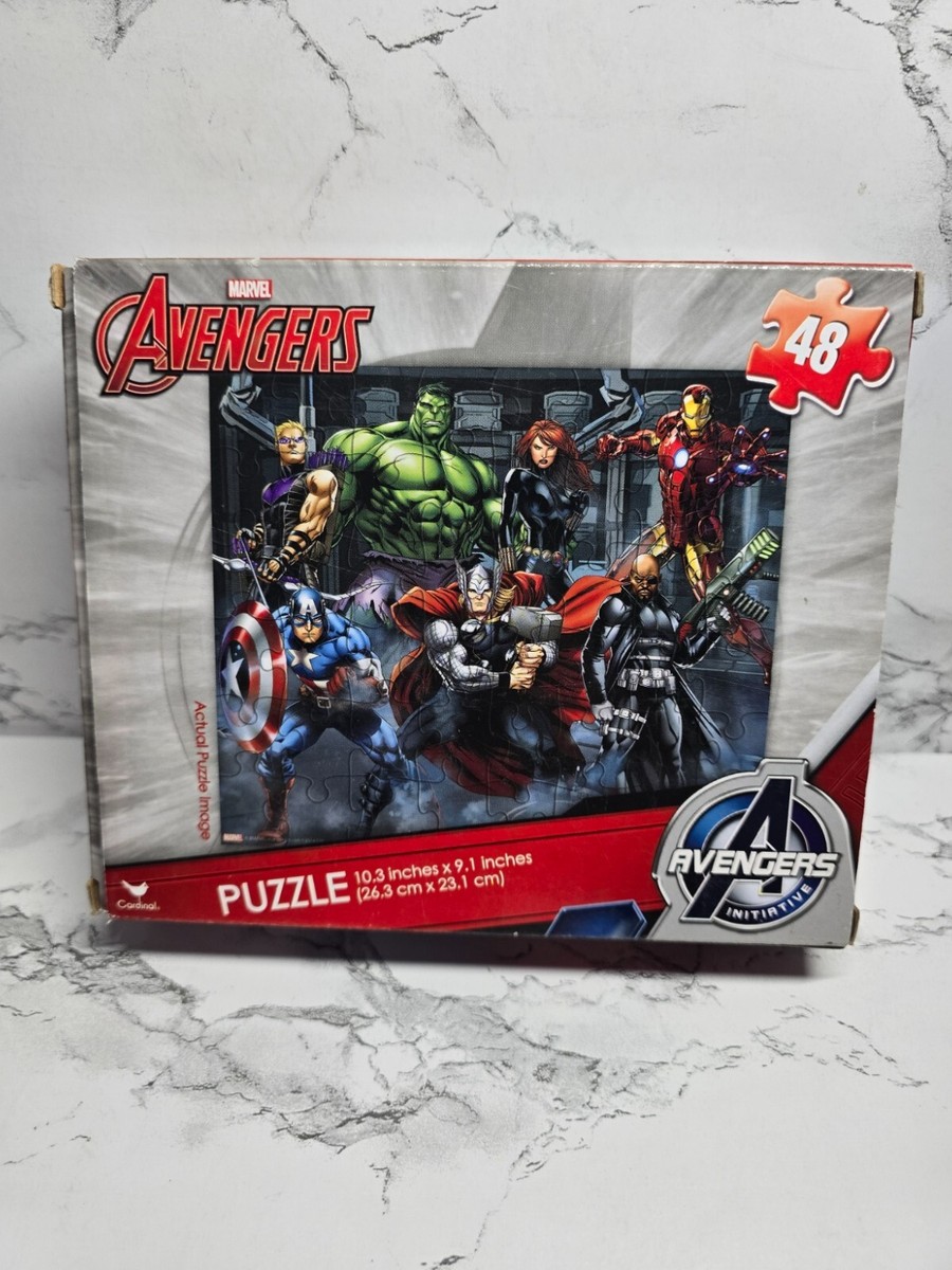 Marvel Avengers Cpt America Hulk Iron Man Thor 3 Others 48 Pcs