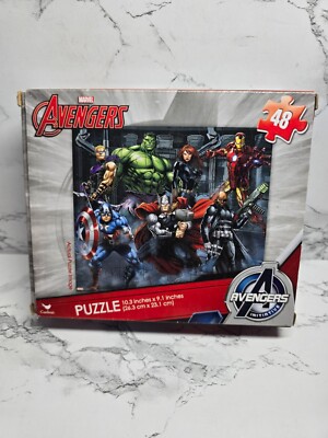 Marvel Avengers Cpt America Hulk Iron Man Thor 3 Others 48 Pcs