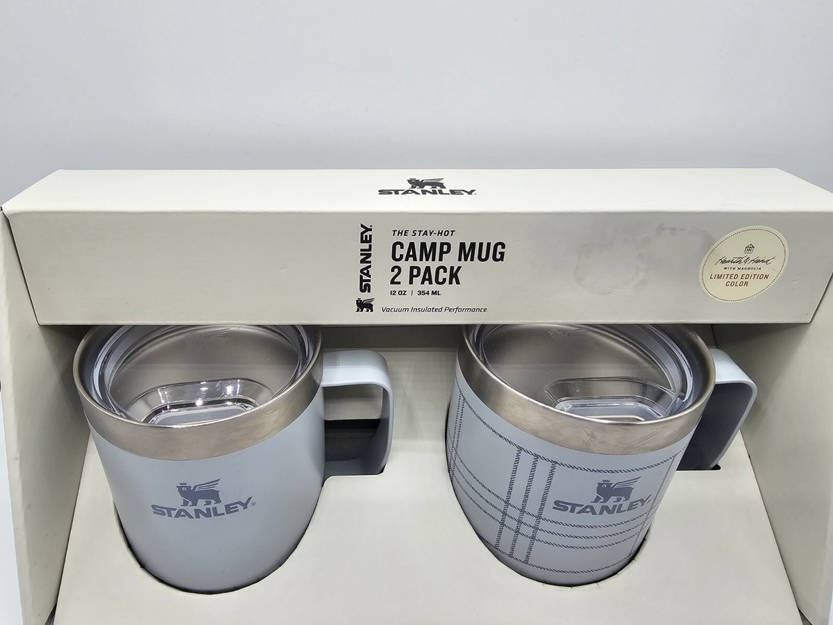 Stanley 12 Oz Camp Mug 2 Pack Hearth & Hand Magnolia Limited