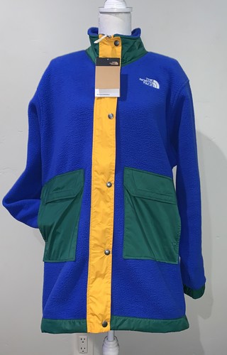 Chaqueta Larga de Lanza Bloque de Color The North Face Azul, Verde, Amarilla Talla L Nueva con Etiquetas - Imagen 3 de 11