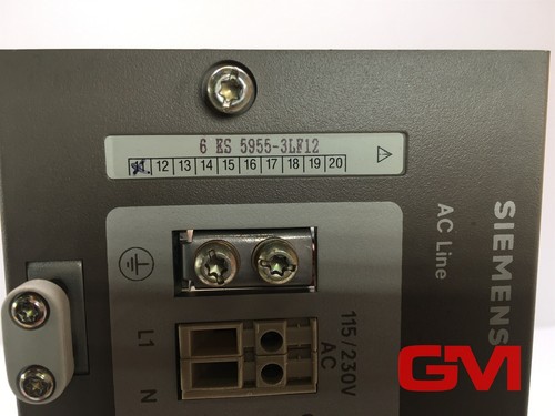 Siemens Power Supply 6ES5955-3LF12 S5 Simatic E-Stand 11 - Picture 2 of 6