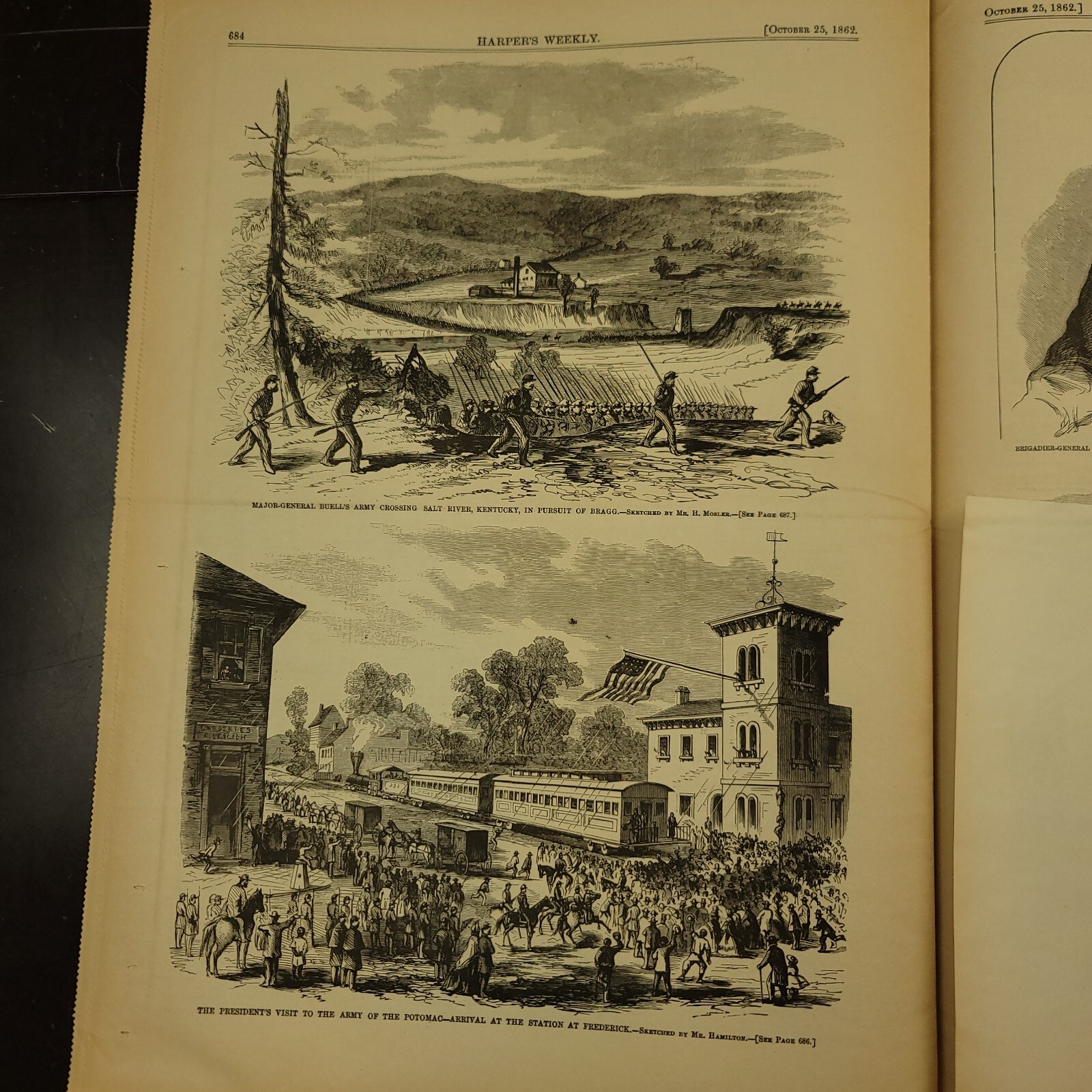 Reissue Of Harpers Weekly Civil War Era Newspaper Journal of Civilization No 304