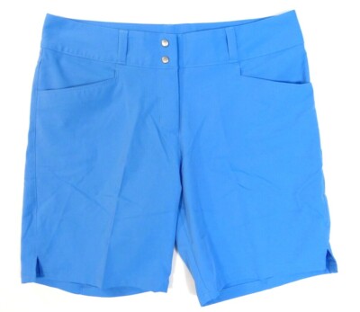 womens blue golf shorts
