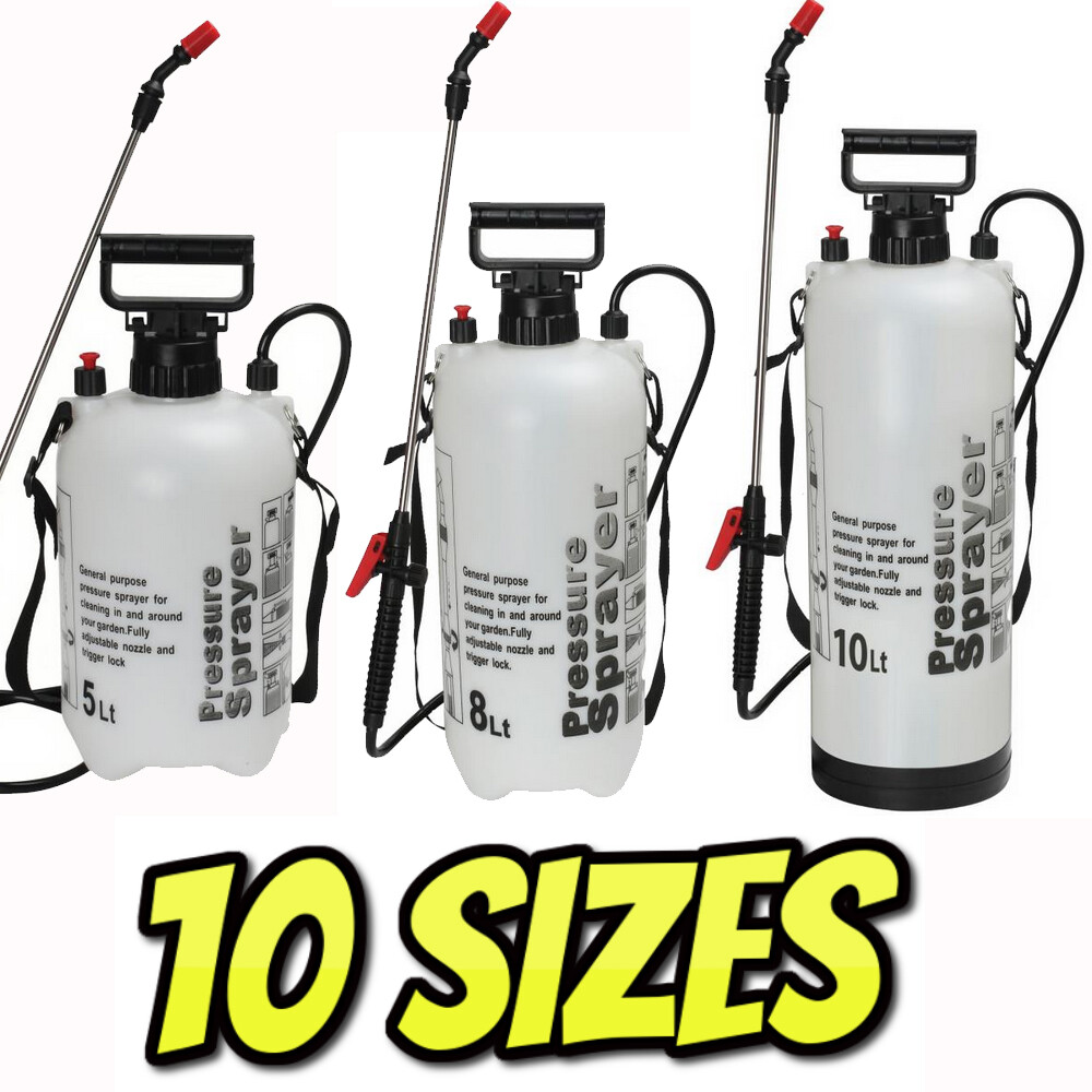 Garden Pressure Sprayer Weed Spray Bottle Hand Pump Water Plant