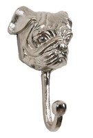 Wandgarderobe Kleiderhaken In Silber Mops Hirschgeweih Hirschkopf Geweih Haken
