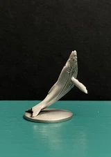 Charisma Pewter Humpback Blue Fin Whale Ocean Sea Life Aquatic Mini Art Figurine