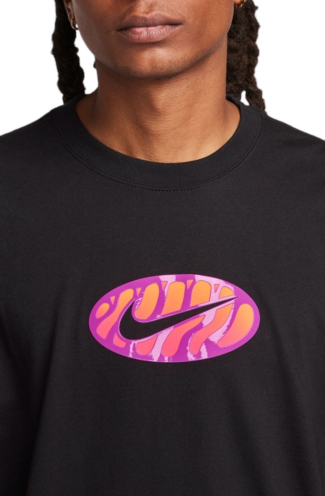 Nike Mens Sportswear Max 90 T-Shirt - FQ3752 010 - Black / Multi - Size: L - NEW thumbnail 5