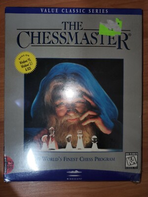 The Chessmaster (Windows 95, 3.1, DOS ) - Brand New Unopened Chessmaster 3000