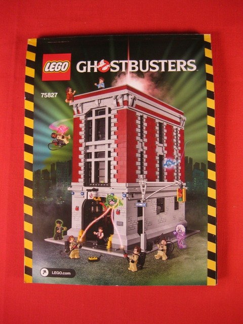 lego ghostbusters firehouse ebay