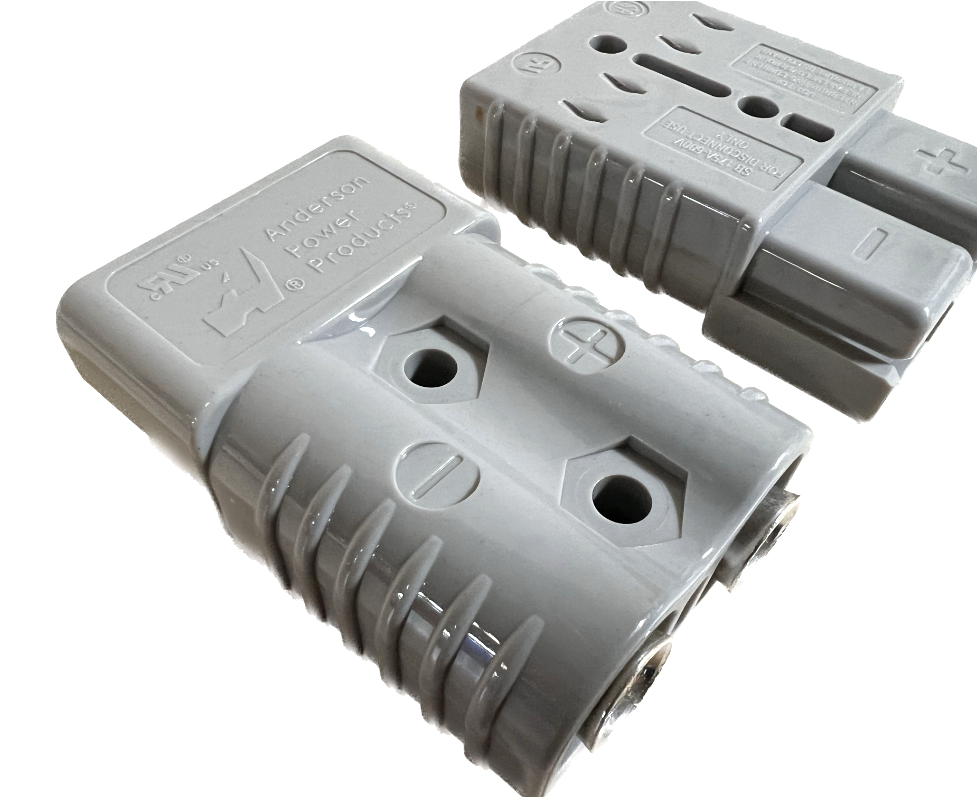 Sb175a PAIR ANDERSON SB175A 600V CONNECTORS CABLE RANGE TERMINAL POWER PLUG ...