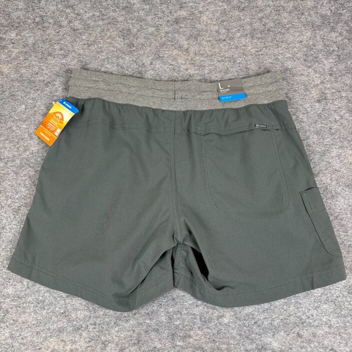 Columbia Gavin Ridge Pull On Cargo Shorts 6" Pockets Gray Womens Large L - Picture 7 of 15