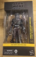 Star Wars The Black Series Skeleton Crew 06 Pirate Captain Brutus Port Borgo New