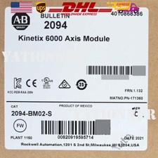 Allen-Bradley 2094-BM02-S Integrated Axis Module 15A Servo Drive US Free Tax